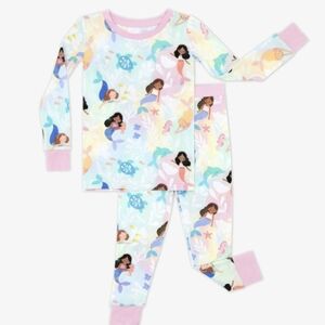 Little Sleepies Mystic Mermaids Two Piece Long Sleeve Pajama Set 4T NIB